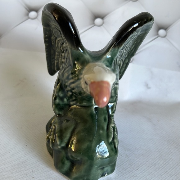 Ceramic Eagle Made in Brazil Color Green/White - Picture 4 of 5